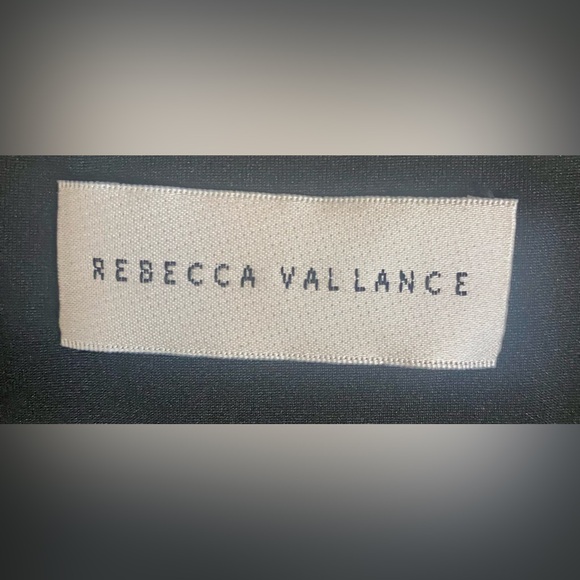 REBECCA VALLACE BELLAGIO METALLIC MIDI DRESS WITH TONAL, REMOVEABLE BELT - Picture 6 of 6